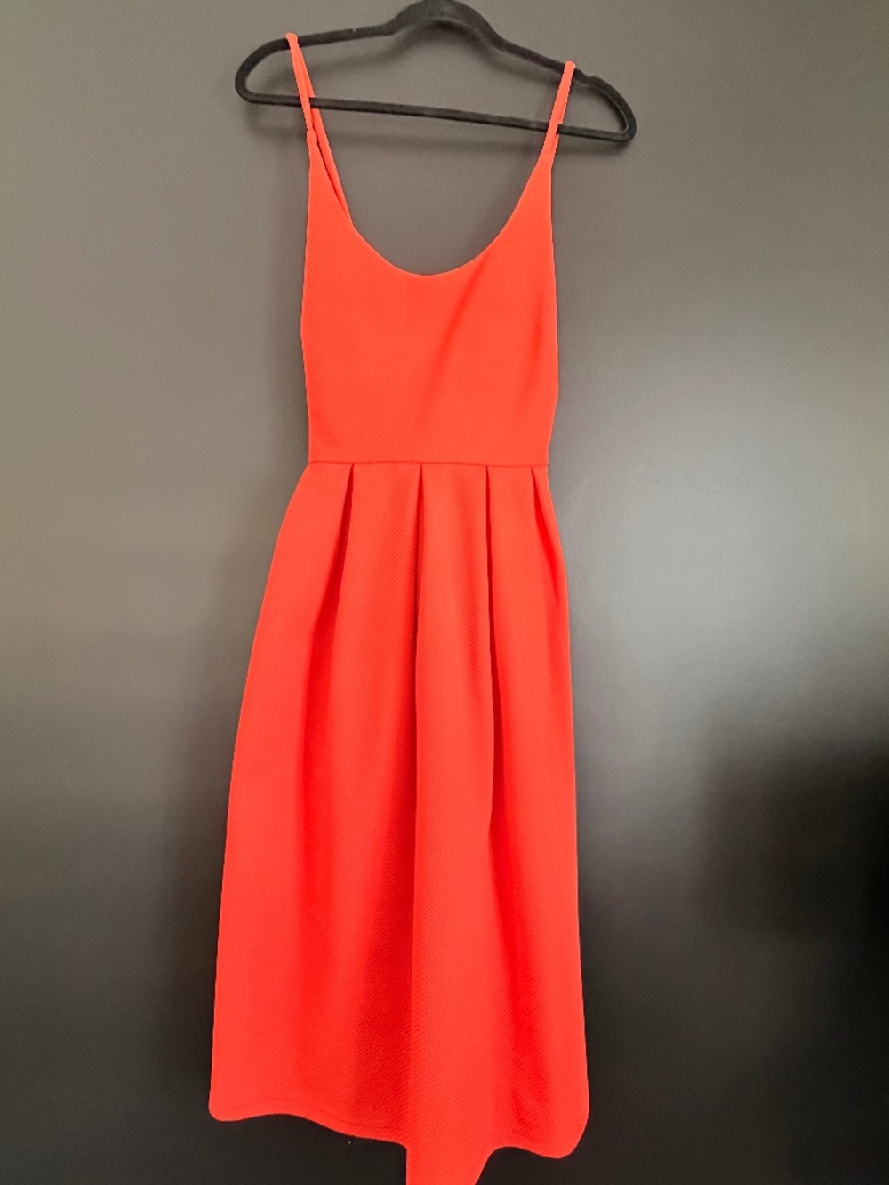 ASOS Orange Sleeveless Dress